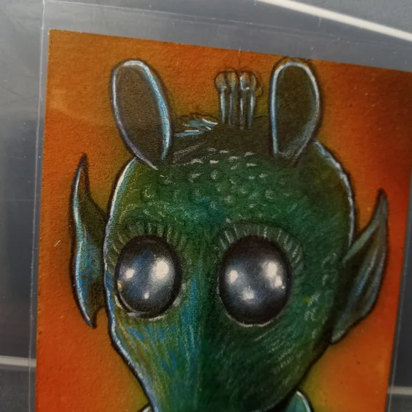Star Wars Greedo Sketch Card - Picture 10 of 16